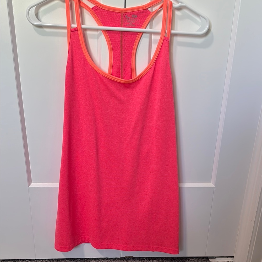 C9 by Champion Orange Pink Relaxed Racerback Tank Top